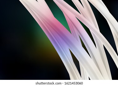 Dark Blue, Green vector colorful blur backdrop. A completely new colored illustration in blur style. Blurred design for your web site.