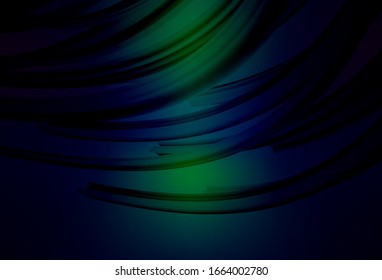 Dark Blue, Green vector colorful abstract texture. Colorful illustration in abstract style with gradient. The best blurred design for your business.