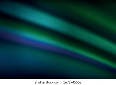 Azul oscuro, textura abstracta de color vectorial verde. Brillante ilustración colorida de estilo elegante. Nueva forma de tu diseño.