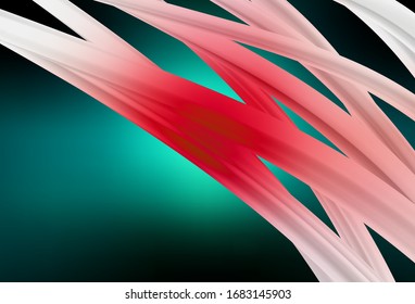 Dunkelblau, grüne Vektorillustration bunter abstrakter Hintergrund. Eine elegante, helle Illustration mit Farbverlauf. Das beste unscharfe Design für Ihr Unternehmen.