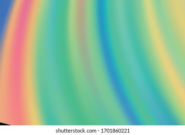 Dark Blue, Green vector colorful blur background. New colored illustration in blur style with gradient. Smart design for your work.