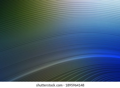 Dark Blue, Green vector colorful blur background. Abstract colorful illustration with gradient. New style design for your brand book.