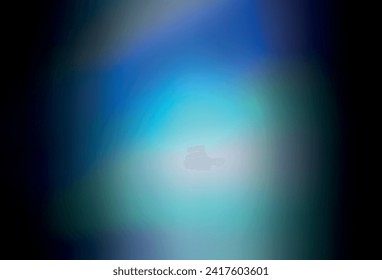 Azul oscuro, verde vector colorido fondo de borrosidad. Ilustración abstracta moderna con gradiente. Nuevo diseño de estilo para tu libro de marca.