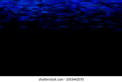 Dark Blue, Green vector cover with long lines. Blurred decorative design in simple style with lines. Best design for your ad, poster, banner.