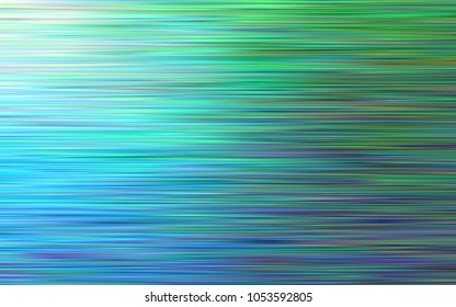 Dark Blue, Green vector cover with long lines. Blurred decorative design in simple style with lines. The template can be used as a background.
