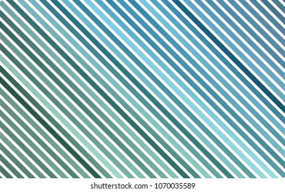 Dark Blue, Green vector cover with long lines. Glitter abstract illustration with colored sticks. The pattern can be used for websites.