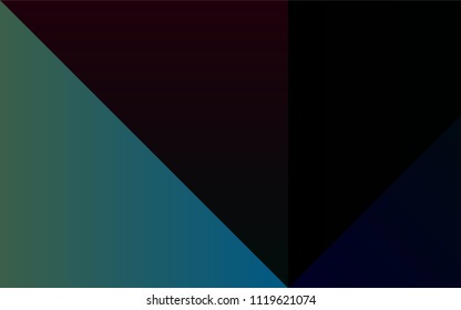 Dark Blue, Green vector cover with colorful palette. Decorative design of colorful palette. Pattern of colors for design of ads, posters, banners.