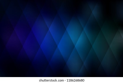 Dark Blue, Green vector cover in polygonal style. Modern abstract illustration with colorful rectangles. Modern template for your landing page.