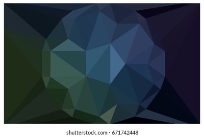 Dark Blue, Green vector diamond Pattern. Geometric Gemstone sample. Repeating template with a gem in center. Jewelry gems texture for your design. Pattern can be used for background.