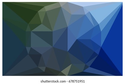 Dark Blue, Green vector diamond Pattern. Geometric Gemstone sample. Repeating template with a gem in center. Jewelry gems texture for your design. Pattern can be used for background.