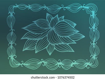 Dark Blue, Green vector doodle blurred pattern. Sketchy hand drawn doodles on blurred background. A completely new template for your business design.