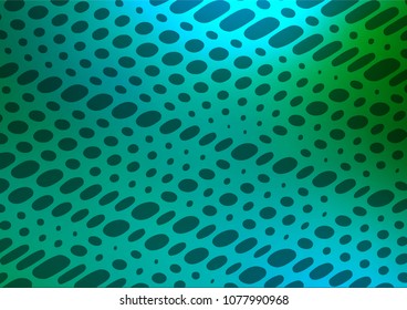 Dark Blue, Green vector doodle blurred background. Colorful abstract illustration with lines in Asian style. The best blurred design for your business.