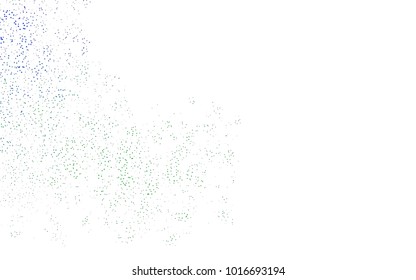 Dark Blue, Green vector geometric simple minimalistic background, which consist of triangles on white background. Triangular pattern with gradient for your business design. 