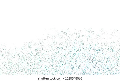 Dark Blue, Green vector geometric simple minimalistic background, which consist of triangles on white background. Triangular pattern with gradient for your business design. 