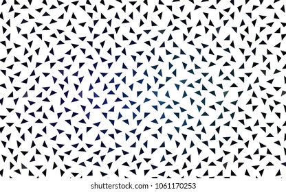 Dark Blue, Green vector geometric simple minimalistic background, which consist of triangles on white background. Triangular pattern with gradient for your business design. 