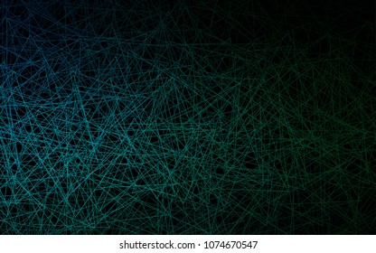 Dark Blue, Green vector geometric simple minimalistic background, which consist of triangles on white background. Triangular pattern with gradient for your business design. 