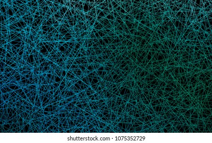 Dark Blue, Green vector geometric simple minimalistic background, which consist of triangles on white background. Triangular pattern with gradient for your business design. 