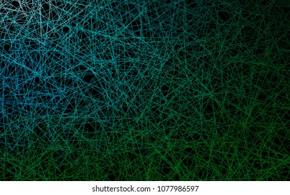 Dark Blue, Green vector geometric simple minimalistic background, which consist of triangles on white background. Triangular pattern with gradient for your business design. 
