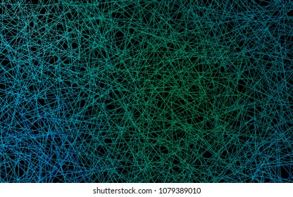 Dark Blue, Green vector geometric simple minimalistic background, which consist of triangles on white background. Triangular pattern with gradient for your business design. 