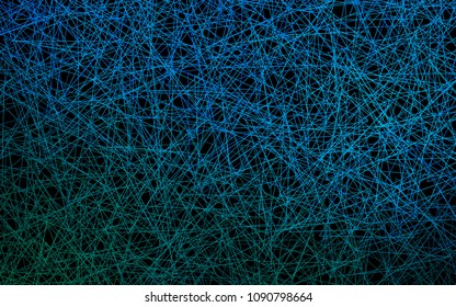 Dark Blue, Green vector geometric simple minimalistic background, which consist of triangles on white background. Triangular pattern with gradient for your business design. 
