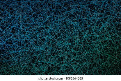 Dark Blue, Green vector geometric simple minimalistic background, which consist of triangles on white background. Triangular pattern with gradient for your business design. 