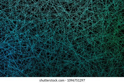 Dark Blue, Green vector geometric simple minimalistic background, which consist of triangles on white background. Triangular pattern with gradient for your business design. 
