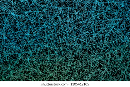 Dark Blue, Green vector geometric simple minimalistic background, which consist of triangles on white background. Triangular pattern with gradient for your business design. 