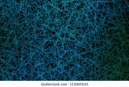 Dark Blue, Green vector geometric simple minimalistic background, which consist of triangles on white background. Triangular pattern with gradient for your business design. 