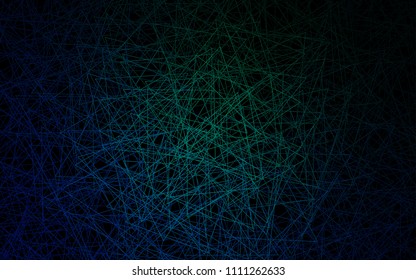 Dark Blue, Green vector geometric simple minimalistic background, which consist of triangles on white background. Triangular pattern with gradient for your business design. 