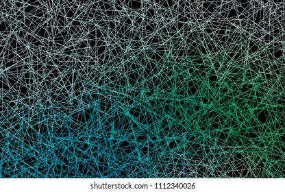 Dark Blue, Green vector geometric simple minimalistic background, which consist of triangles on white background. Triangular pattern with gradient for your business design. 