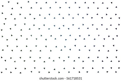 Dark Blue Green vector geometric simple minimalistic background, which consist of triangles on white background. Triangular pattern with gradient for your business design. 