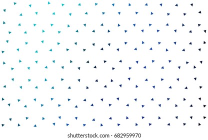 Dark Blue, Green vector geometric simple minimalistic background, which consist of triangles on white background. Triangular pattern with gradient for your business design. 