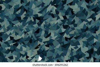Dark Blue, Green vector geometric simple minimalistic background, which consist of triangles on white background. Triangular pattern with gradient for your business design. 