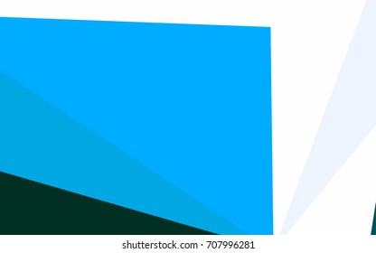 Dark Blue, Green vector geometric simple minimalistic background, which consist of triangles on white background. Triangular pattern with gradient for your business design. 