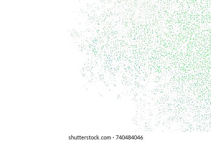 Dark Blue, Green vector geometric simple minimalistic background, which consist of triangles on white background. Triangular pattern with gradient for your business design. 