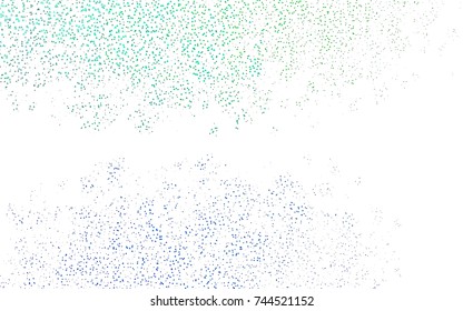 Dark Blue, Green vector geometric simple minimalistic background, which consist of triangles on white background. Triangular pattern with gradient for your business design. 