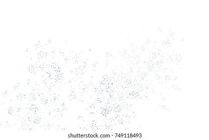 Dark Blue, Green vector geometric simple minimalistic background, which consist of triangles on white background. Triangular pattern with gradient for your business design. 