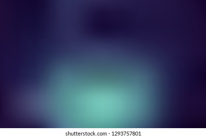 Dark Blue, Green vector glossy abstract layout. A completely new colored illustration in blur style. Background for a cell phone.