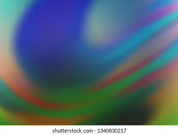 Dark Blue, Green vector glossy abstract background. An elegant bright illustration with gradient. Brand new design for your business.