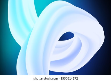 Dark Blue, Green vector glossy abstract backdrop. Colorful illustration in abstract style with gradient. Smart design for your work.
