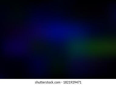 Azul oscuro, verde vectorial brillante fondo abstracto. Ilustración colorida brillante de estilo inteligente. Diseño inteligente para su trabajo.