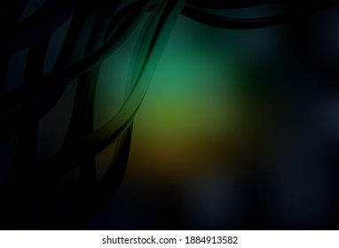 Dark Blue, Green vector glossy abstract layout. Shining colorful illustration in smart style. Smart design for your work.