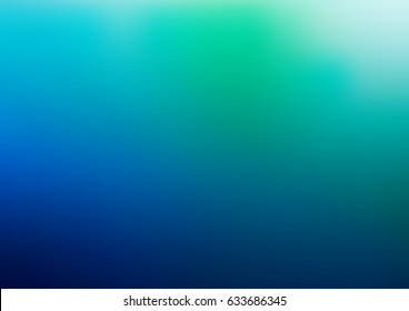 Dark Blue, Green vector glossy abstract template. Colorful illustration in abstract style with gradient. A completely new template for your business design.