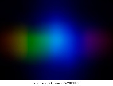 Dark Blue, Green vector glossy abstract template. Colorful abstract illustration with gradient. Brand-new design for your business.