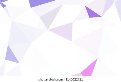 Dark Blue, Green vector gradient triangles pattern. Glitter abstract illustration with an elegant triangles. Completely new template for your banner.