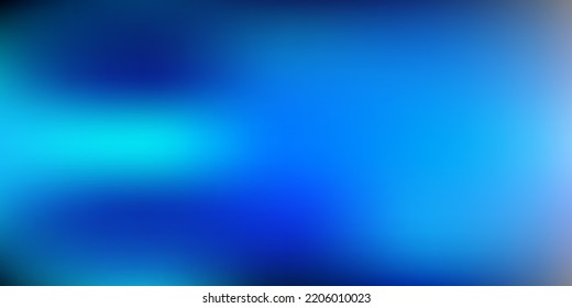 Dark blue, green vector gradient blur pattern. Colorful gradient abstract illustration in blur style. Background for web designers.