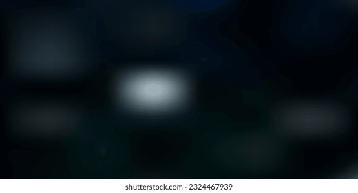 Patrón de desenfoque de gradiente vectorial verde, azul oscuro. Ilustración abstracta colorida con gradiente difuso. Diseño moderno para tus aplicaciones.