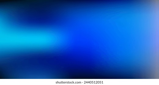 Dark blue, green vector gradient blur pattern. Abstract colorful illustration in blur style with gradient. Best choice for your design.