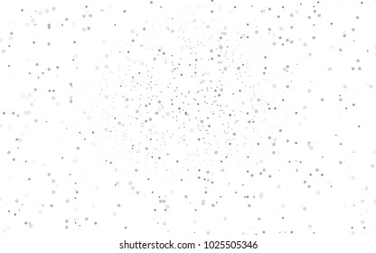 Dark Blue, Green vector illustration which consist of circles. Dotted gradient design for your business. Creative geometric background in halftone style with colored spots.