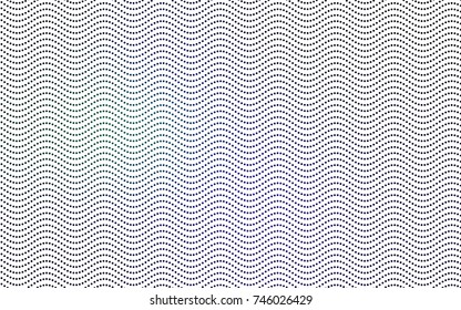 Dark Blue, Green vector illustration which consist of circles. Dotted gradient design for your business. Creative geometric background in halftone style with colored spots.